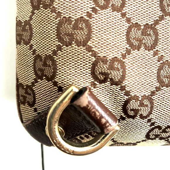 Gucci Abbey Messenger Brown Monogram Shoulder/Crossbody Bag - Picture 5 of 15